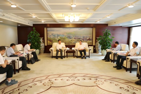 第三工程处 中煤要闻 王树东会见青海省副省长刘超